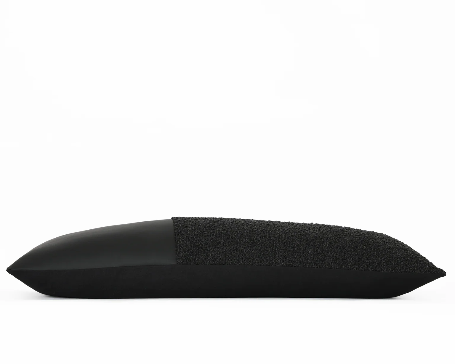 Indi, Boucle + Faux Leather, Long Lumbar - Image 6