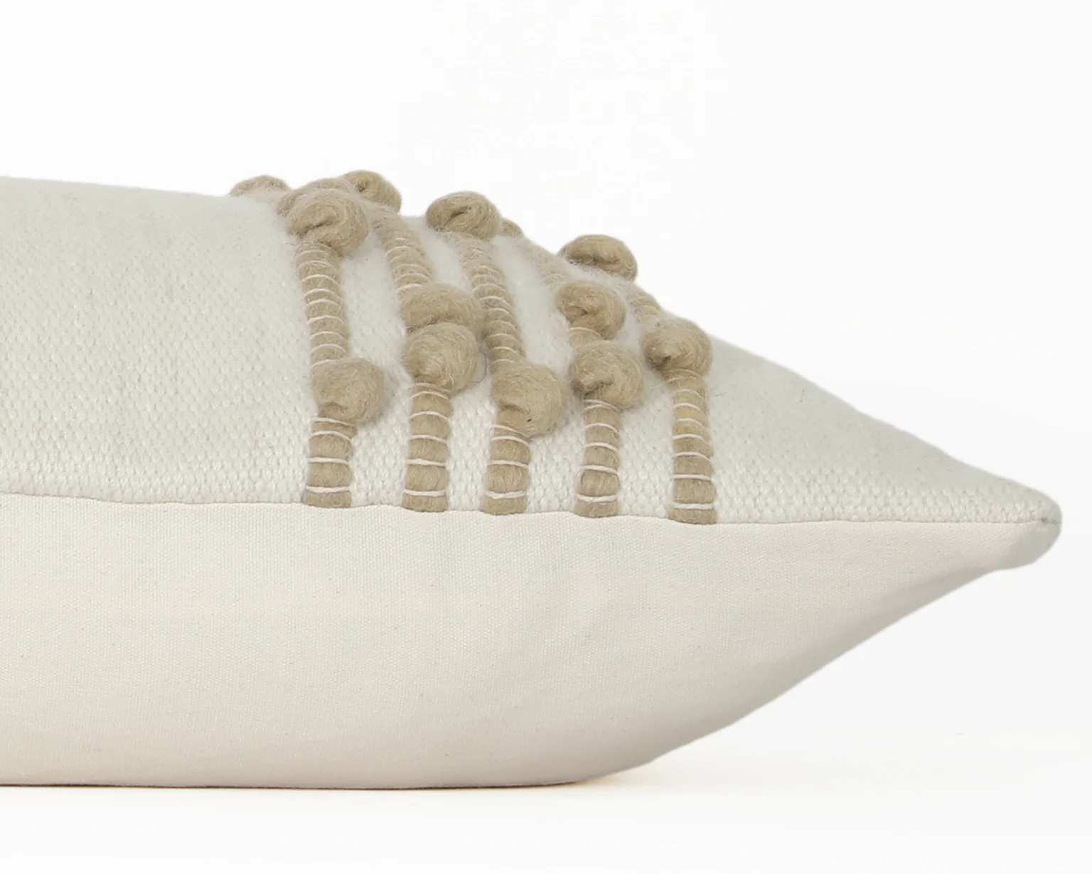 Faryll, Large Lumbar Wool Pillow - Image 11