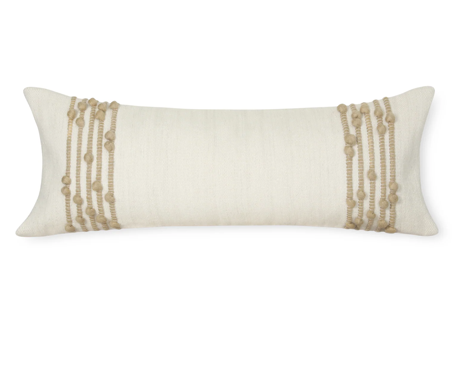 Faryll, Large Lumbar Wool Pillow - Image 3