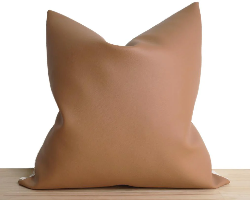 Naima, Tan Faux Leather - Image 6