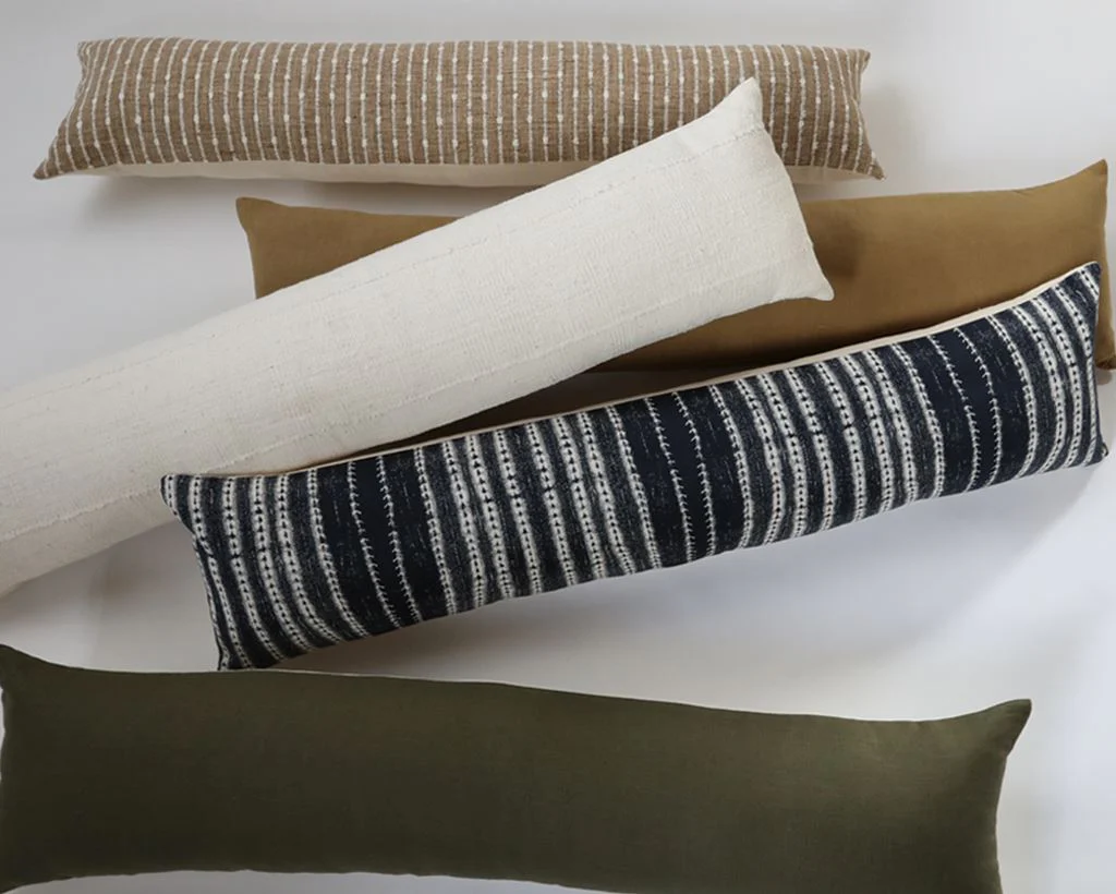 Isla, Ochre Linen, Long Lumbar - Image 5